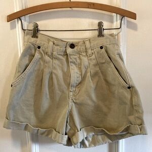 Top Shop Tan Shorts Size 2